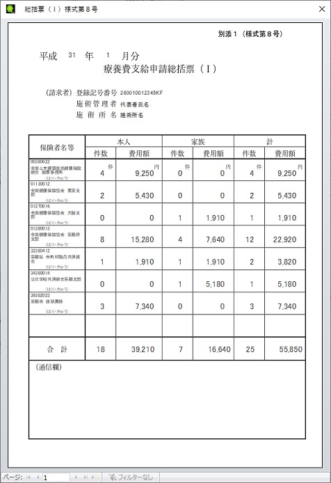 総括票(T)